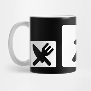 eat darts sleep Mug